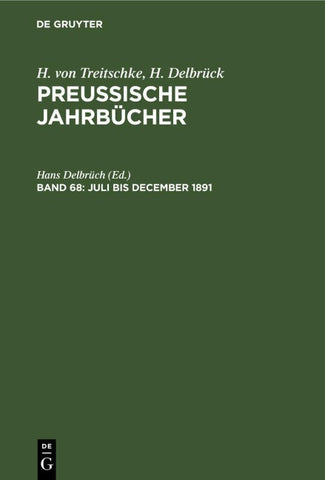 Juli bis December 1891
