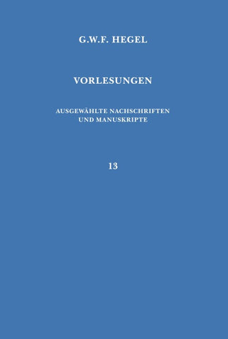 Vorlesungen über die Philosophie des Geistes