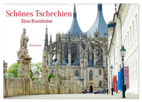 Schönes Tschechien - Eine Rundreise (Wandkalender 2027 DIN A2 quer), CALVENDO Monatskalender