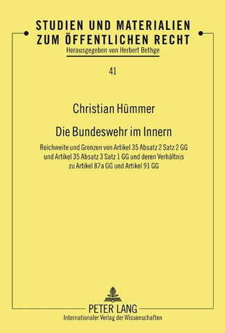 Die Bundeswehr im Innern
