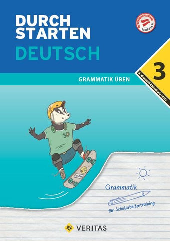 Durchstarten Deutsch 3. Klasse Mittelschule/AHS Grammatik üben