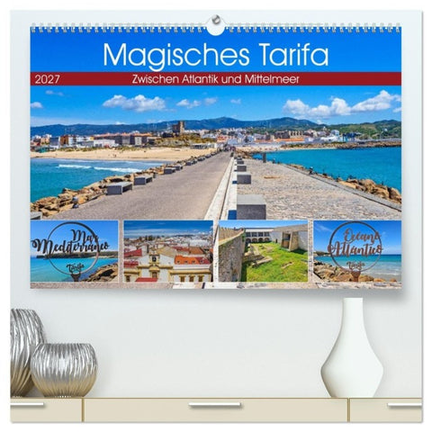 Magisches Tarifa (hochwertiger Premium Wandkalender 2027 DIN A2 quer), Kunstdruck in Hochglanz