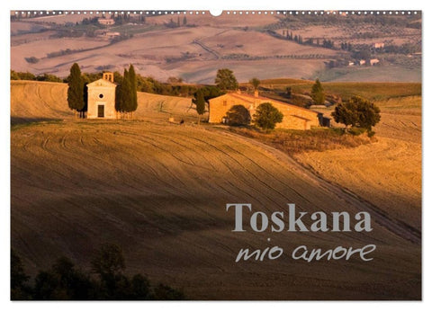 Toskana - mio amore (Wandkalender 2027 DIN A2 quer), CALVENDO Monatskalender