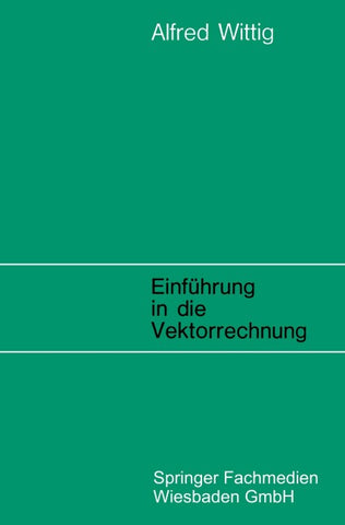 Einführung in die Vektorrechnung