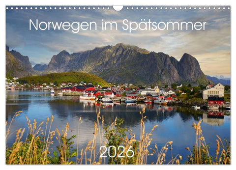 Norwegen im Spätsommer (Wandkalender 2026 DIN A3 quer), CALVENDO Monatskalender