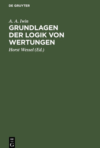 Grundlagen der Logik von Wertungen