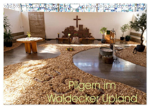 Pilgern im Waldecker Upland (Wandkalender 2027 DIN A4 quer), CALVENDO Monatskalender