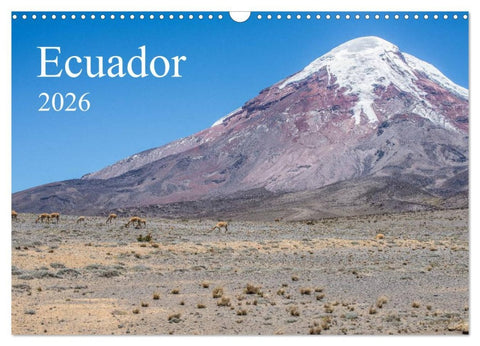 Ecuador (Wandkalender 2026 DIN A3 quer), CALVENDO Monatskalender