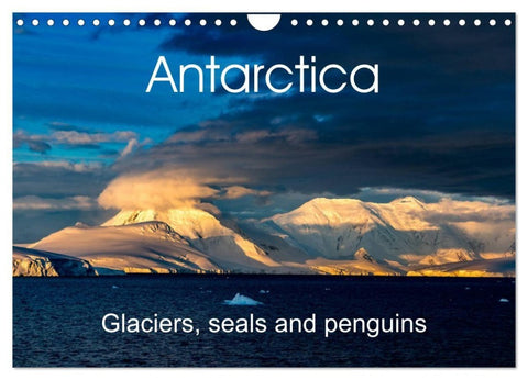Antarctica Glaciers, seals and penguins (Wall Calendar 2027 DIN A4 landscape), CALVENDO 12 Month Wall Calendar