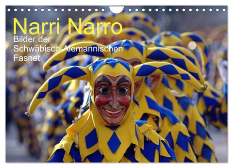 Narri Narro (Wandkalender 2026 DIN A4 quer), CALVENDO Monatskalender
