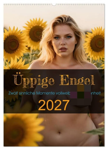 Üppige Engel (Wandkalender 2027 DIN A2 hoch), CALVENDO Monatskalender