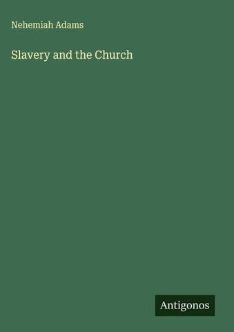 Slavery and the Church