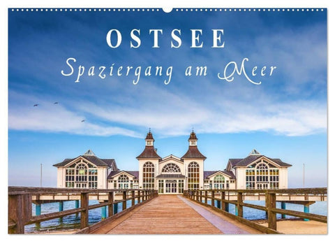 Ostsee - Spaziergang am Meer (Wandkalender 2027 DIN A2 quer), CALVENDO Monatskalender