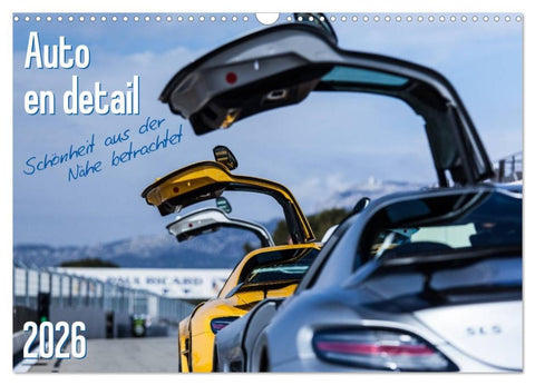 Auto en detail (Wandkalender 2026 DIN A3 quer), CALVENDO Monatskalender