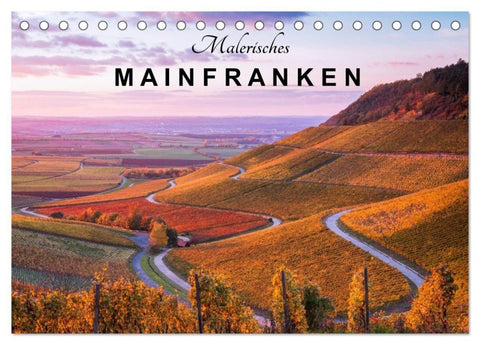 Malerisches Mainfranken (Tischkalender 2027 DIN A5 quer), CALVENDO Monatskalender