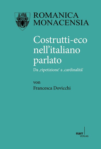 Costrutti-eco nell' italiano parlato