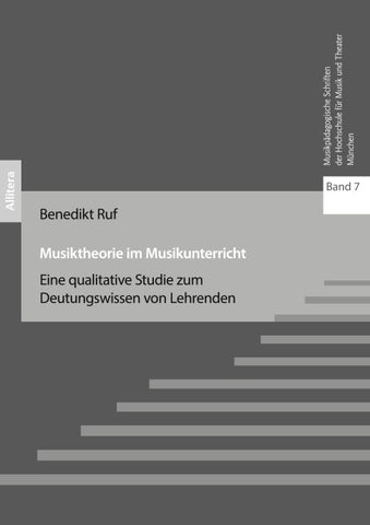 Musiktheorie im Musikunterricht