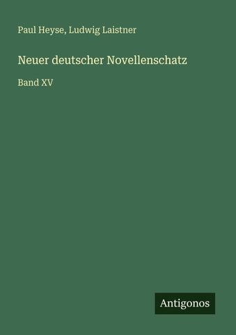 Neuer deutscher Novellenschatz