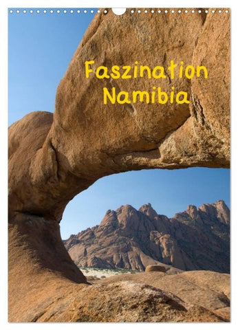 Faszination Namibia (Wandkalender 2027 DIN A3 hoch), CALVENDO Monatskalender