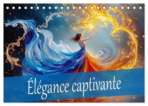 Élégance captivante (Calendrier de bureau 2027 DIN A5 vertical), CALVENDO calendrier mensuel