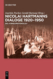 Nicolai Hartmanns Dialoge 1920-1950