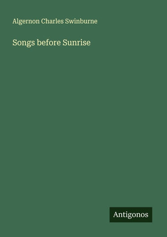 Songs before Sunrise