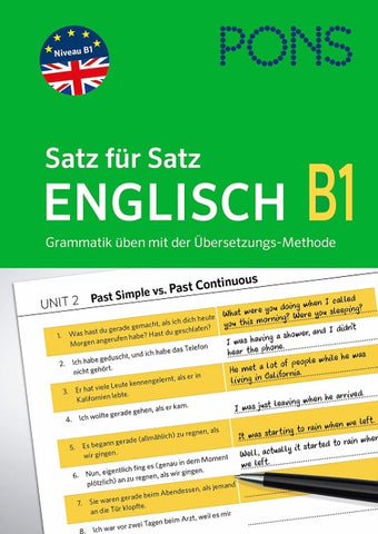PONS Satz für Satz Englisch Grammatik B1