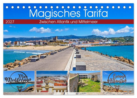 Magisches Tarifa (Tischkalender 2027 DIN A5 quer), CALVENDO Monatskalender