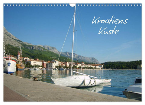 Kroatiens Küste (Wandkalender 2026 DIN A3 quer), CALVENDO Monatskalender