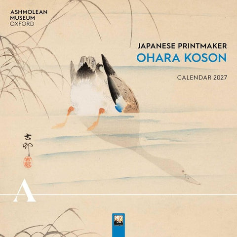 Japanese Printmaker Ohara Koson – Japanische Kunst 2027 – Original Flame Tree Publishing-Kalender [Kalender]