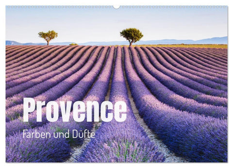 Provence - Farben und Düfte (Wandkalender 2027 DIN A2 quer), CALVENDO Monatskalender