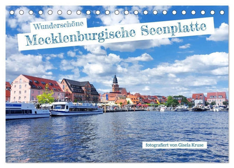 Wunderschöne Mecklenburgische Seenplatte (Tischkalender 2027 DIN A5 quer), CALVENDO Monatskalender