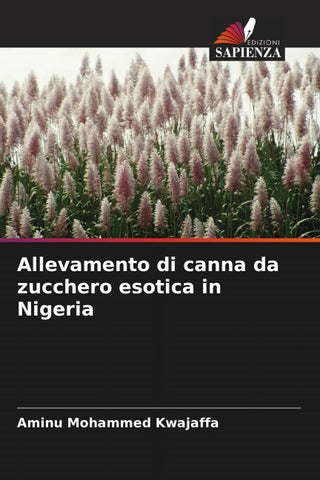 Allevamento di canna da zucchero esotica in Nigeria
