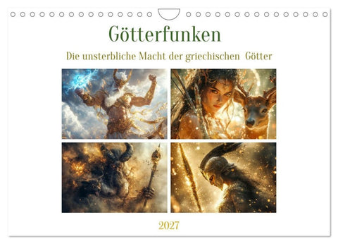Götterfunken (Wandkalender 2027 DIN A4 quer), CALVENDO Monatskalender