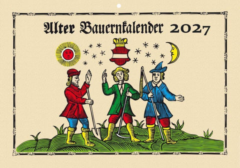Alter Bauernkalender 2027