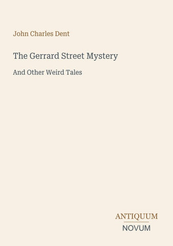The Gerrard Street Mystery