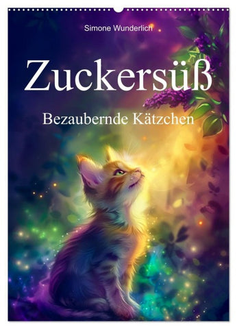 Zuckersüß - Bezaubernde Kätzchen (Wandkalender 2027 DIN A2 hoch), CALVENDO Monatskalender