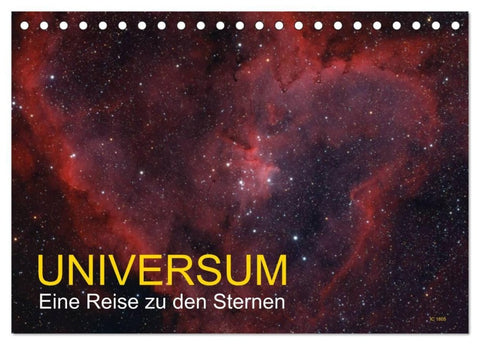 Universum - Eine Reise zu den Sternen (Tischkalender 2027 DIN A5 quer), CALVENDO Monatskalender