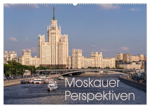 Moskauer Perspektiven (Wandkalender 2027 DIN A2 quer), CALVENDO Monatskalender