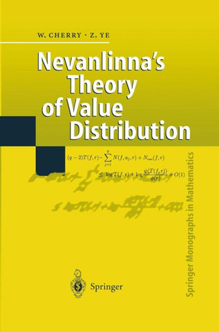 Nevanlinna’s Theory of Value Distribution