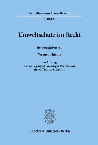 Umweltschutz im Recht.