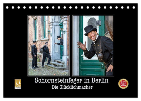 Schornsteinfeger in Berlin - Die Glücklichmacher (Tischkalender 2027 DIN A5 quer), CALVENDO Monatskalender