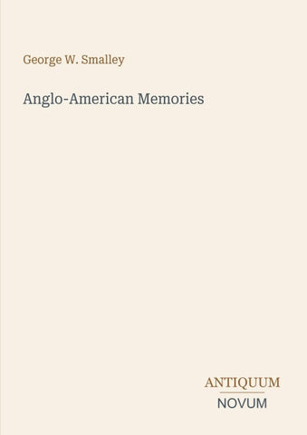 Anglo-American Memories