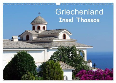 Griechenland - Insel Thassos (Wandkalender 2026 DIN A3 quer), CALVENDO Monatskalender