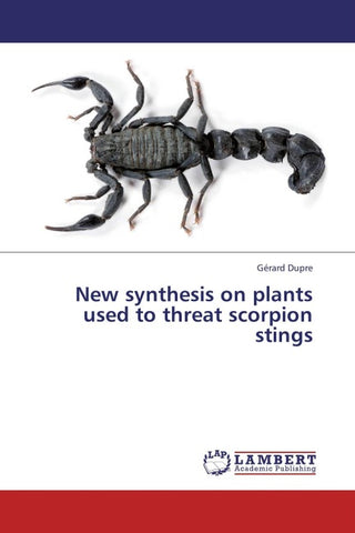 New synthesis on plants used to threat scorpion stings