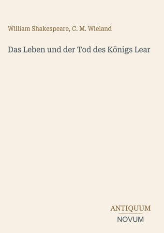 Das Leben und der Tod des Königs Lear