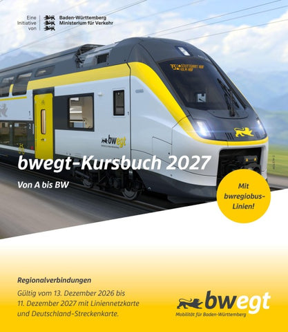 bwegt-Kursbuch Baden-Württemberg 2027