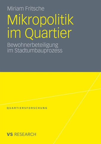 Mikropolitik im Quartier