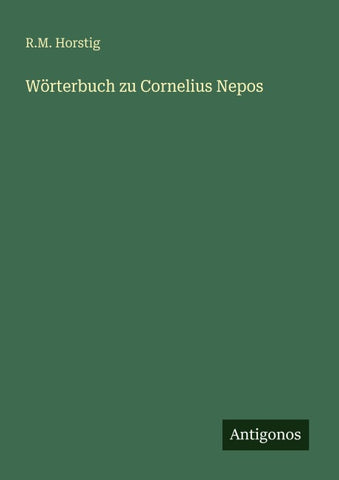 Wörterbuch zu Cornelius Nepos