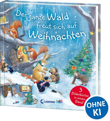 Der ganze Wald freut sich auf Weihnachten